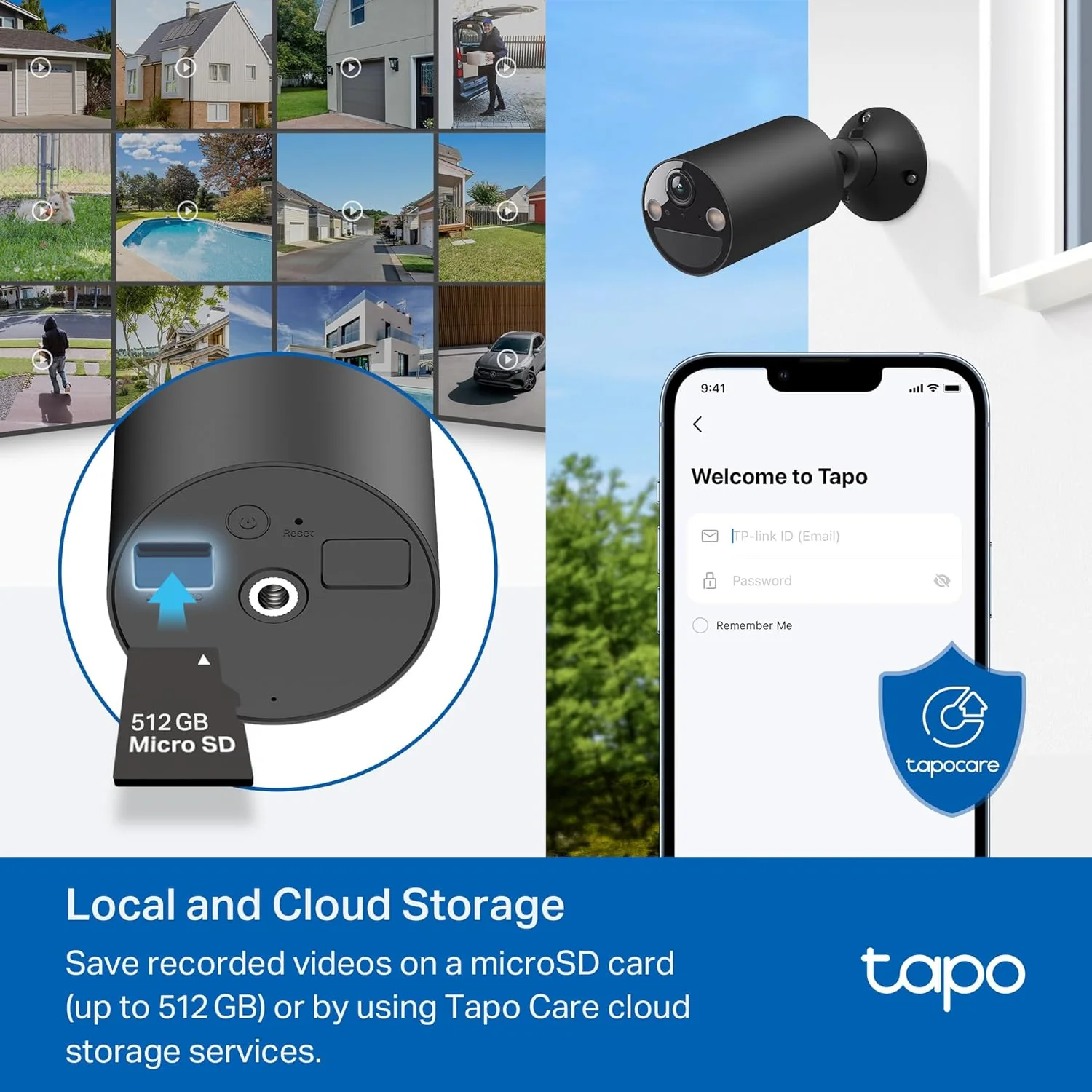 1080P Wireless Outdoor Security Camera Black, Tapo C403 - Image 7