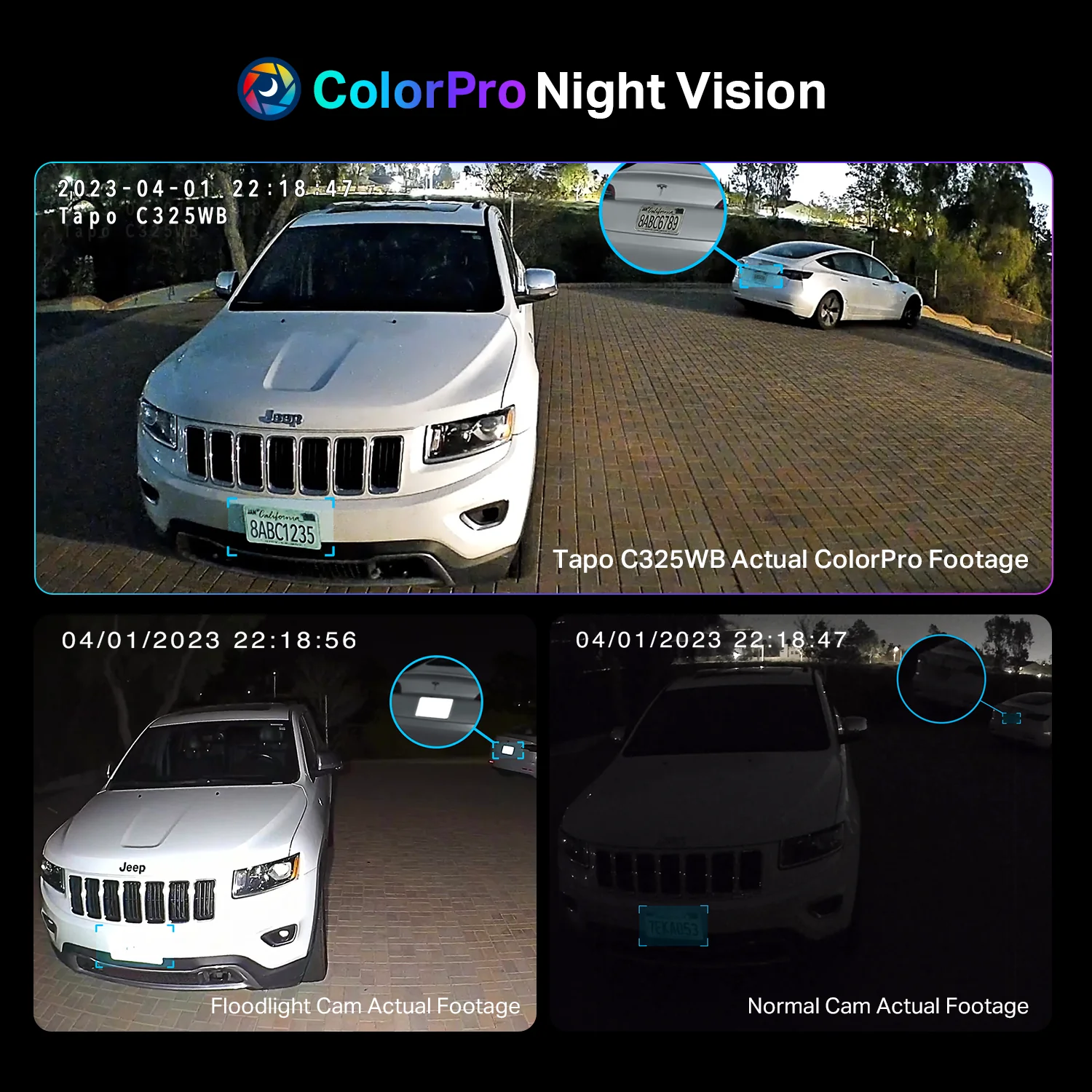 ColorPro 2K QHD Outdoor Camera, Tapo C325WB - Image 3