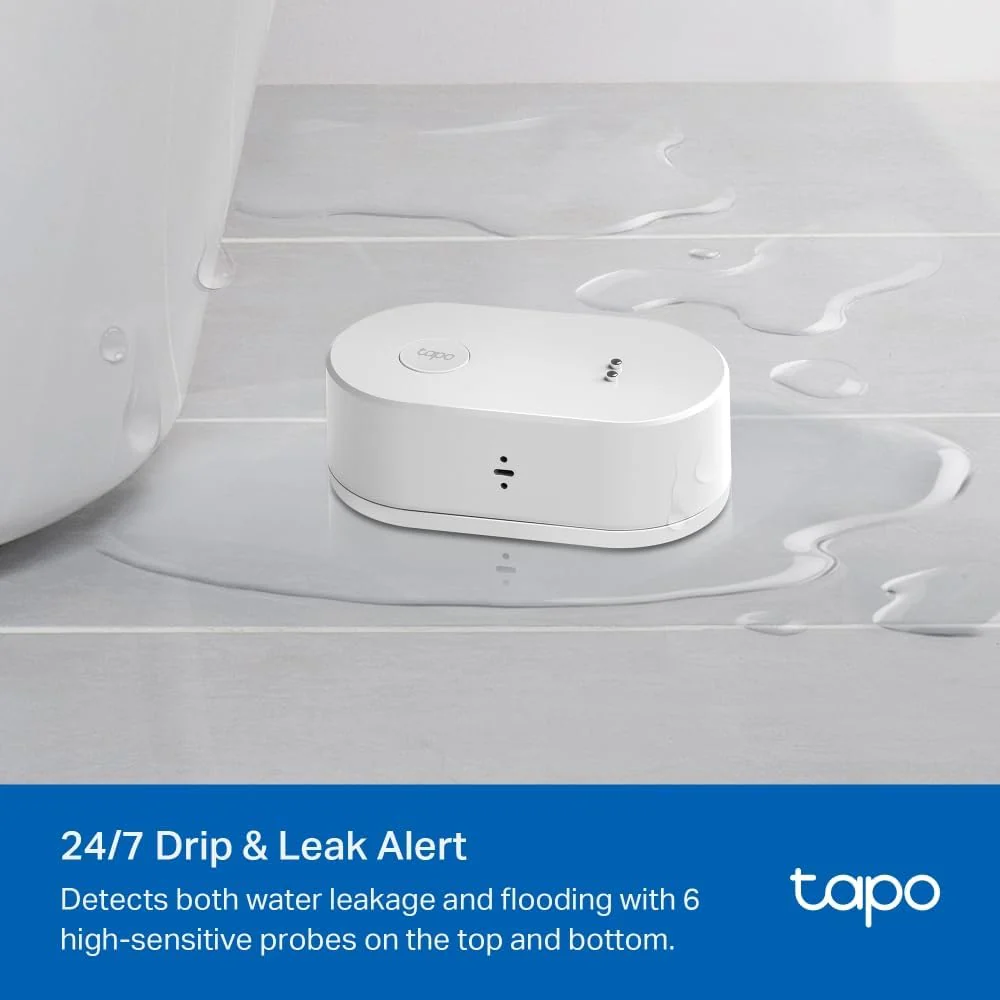 IP67 Smart Water Leak Sensor, Hub Required, Tapo T300 - Image 3