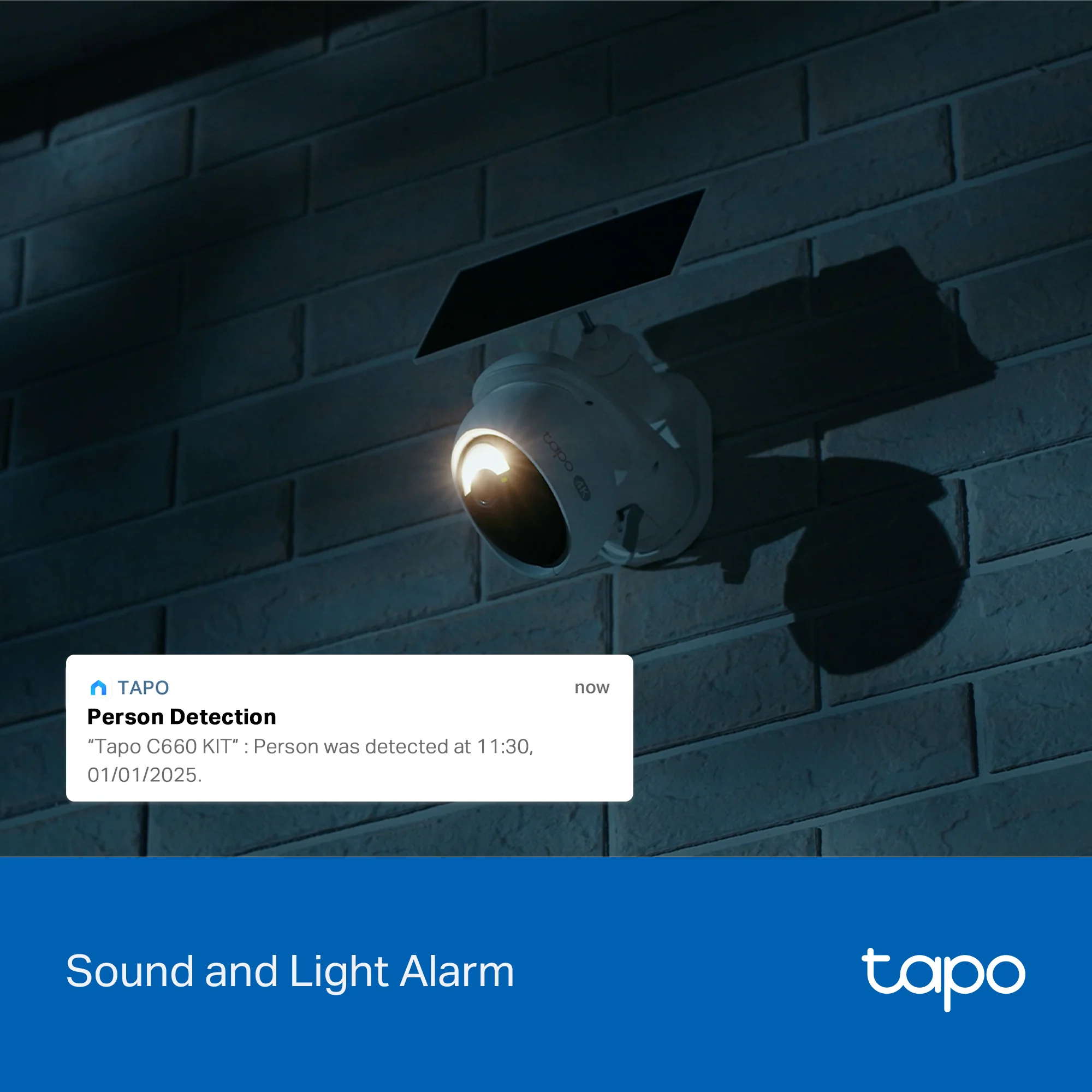 VistaCam 360 4K Solar Outdoor Pan/Tilt Security Camera, Tapo C660 KIT 2-Pack - Image 10