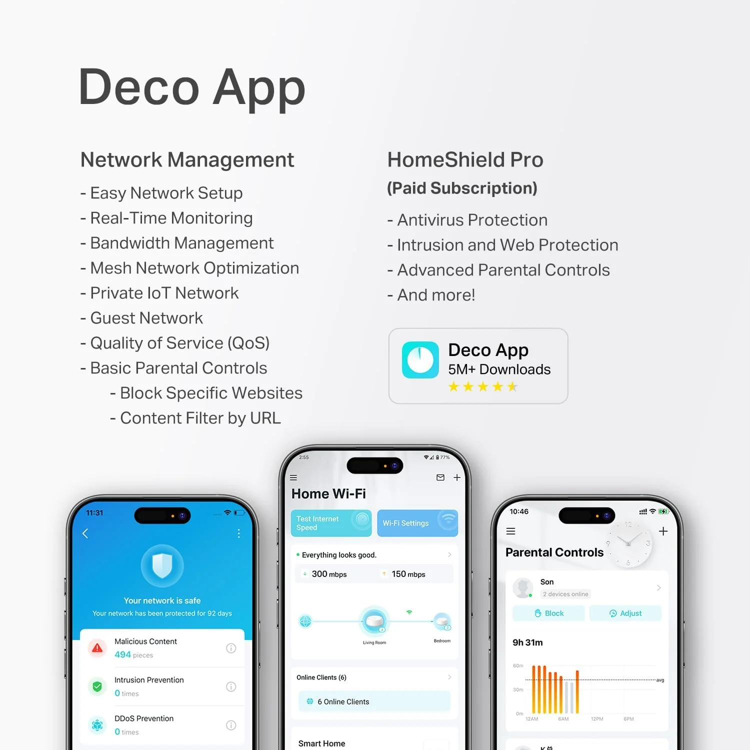 Deco 7 BE3600 Dual-Band Wi-Fi 7 Mesh Router, Deco BE23 1-Pack - Image 9