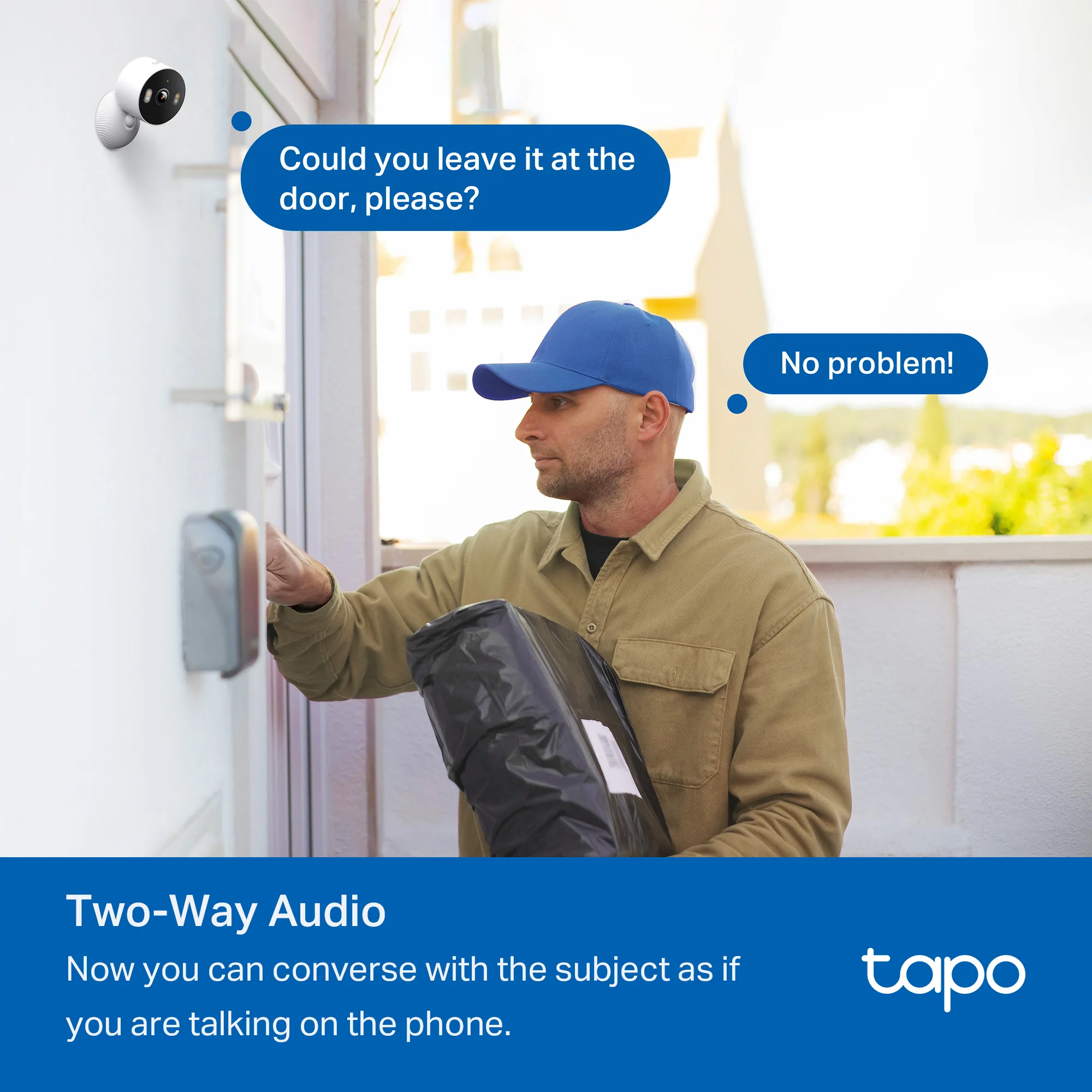 FREE GIFT | 1080P Indoor/Outdoor Security Camera, Tapo C103 HybridCam - Image 8