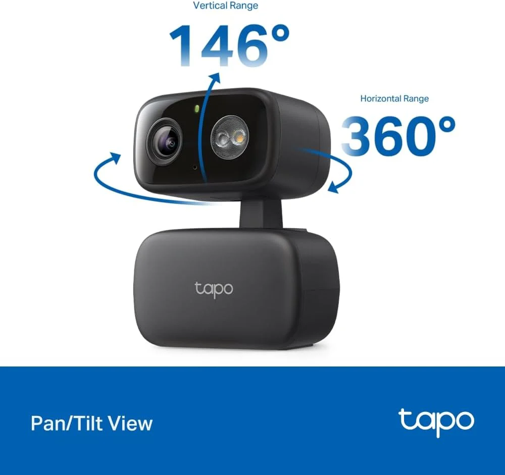 FREE GIFT | 1080P Pan/Tilt Indoor/Outdoor Security Camera, Tapo C207 HybridCam 360 - Image 3