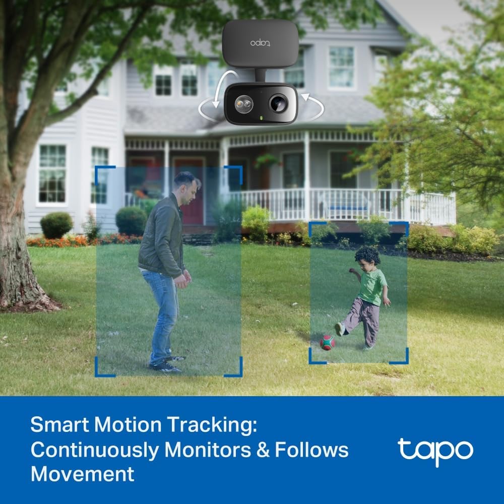 FREE GIFT | 1080P Pan/Tilt Indoor/Outdoor Security Camera, Tapo C207 HybridCam 360 - Image 7