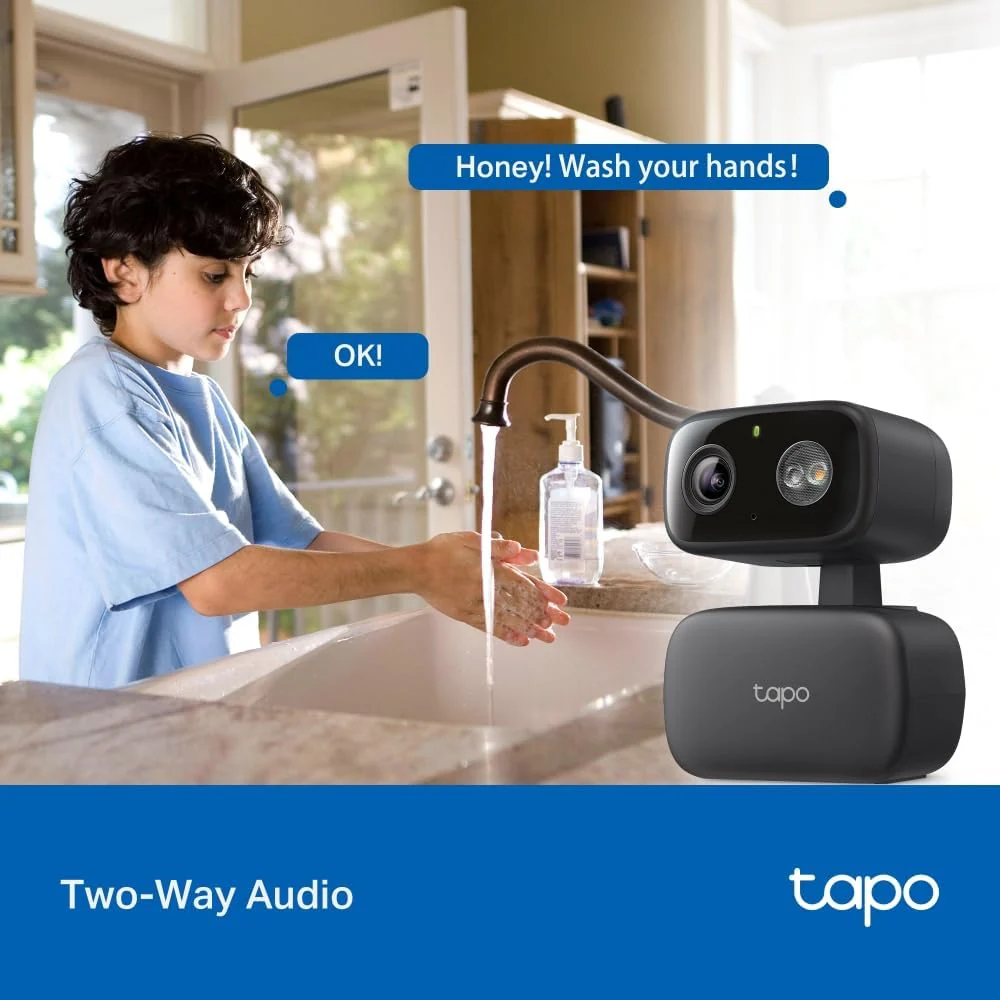 FREE GIFT | 1080P Pan/Tilt Indoor/Outdoor Security Camera, Tapo C207 HybridCam 360 - Image 9