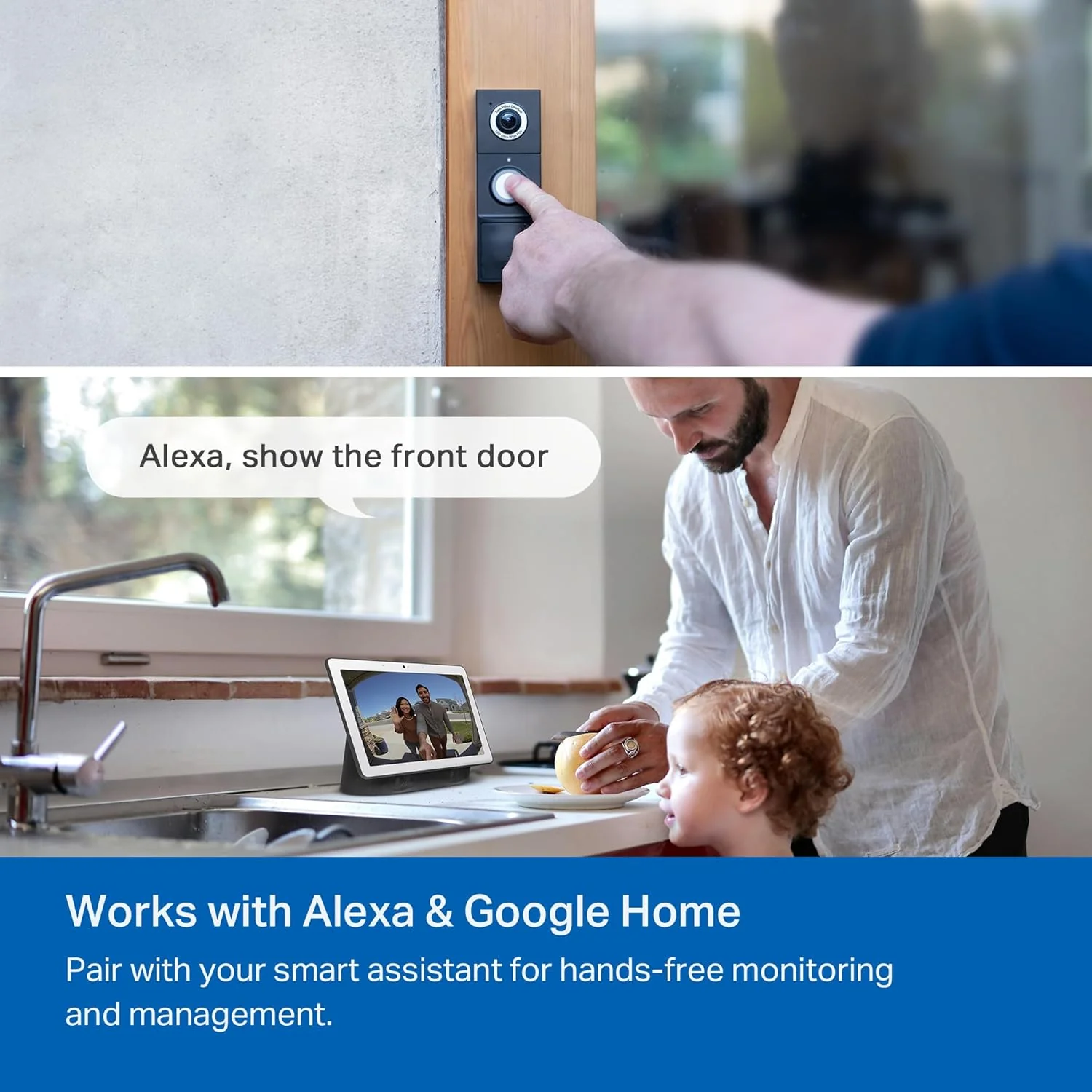 Front Door Security Bundle – 2K Video Doorbell Camera + Keyless Door Lock - Image 4