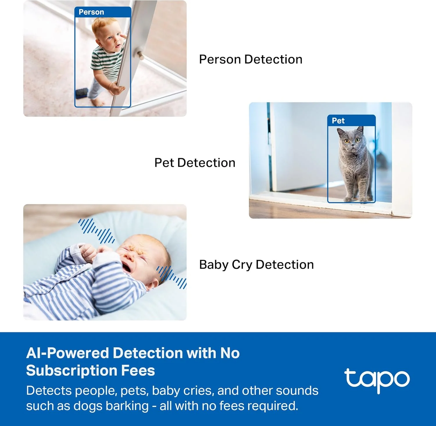 Pan/Tilt 3K 5MP Indoor Security Camera, Tapo C230 - Image 6