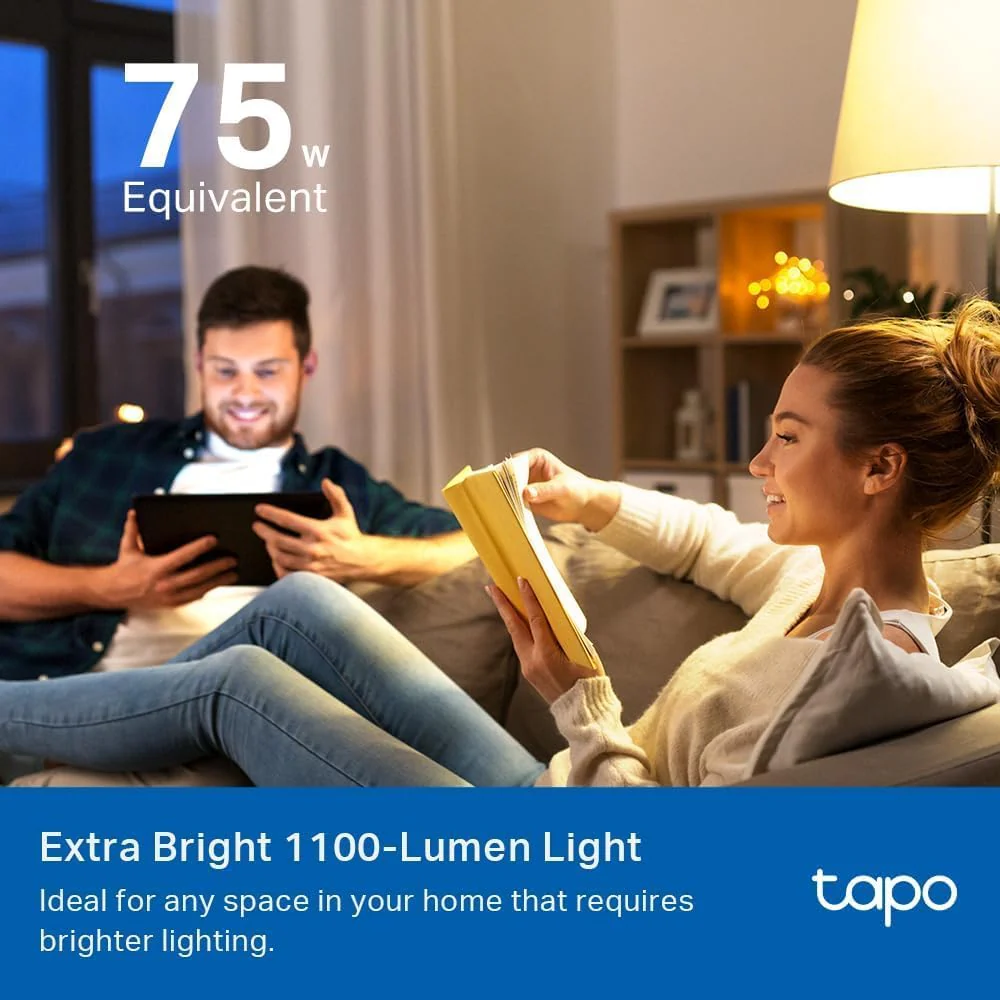 Matter-Certified Dimmable RGBW Smart Light Bulb, Tapo L535E(2-Pack) - Image 5
