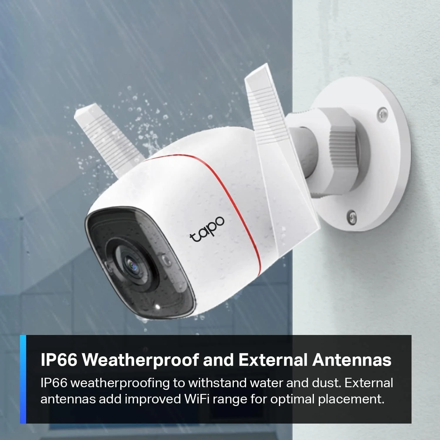 2K IP66 Outdoor Security Camera, Tapo C310 - Image 4