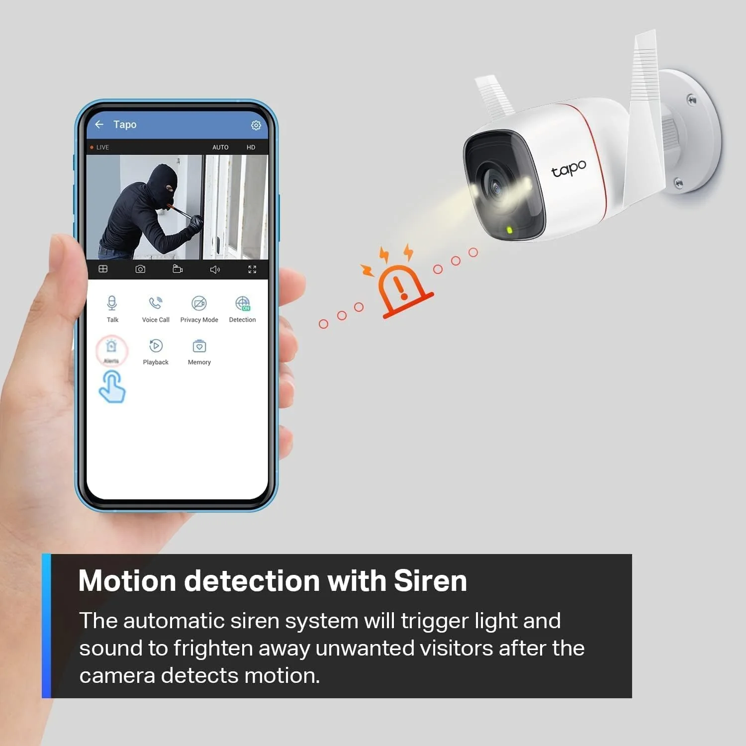 2K IP66 Outdoor Security Camera, Tapo C310 - Image 5