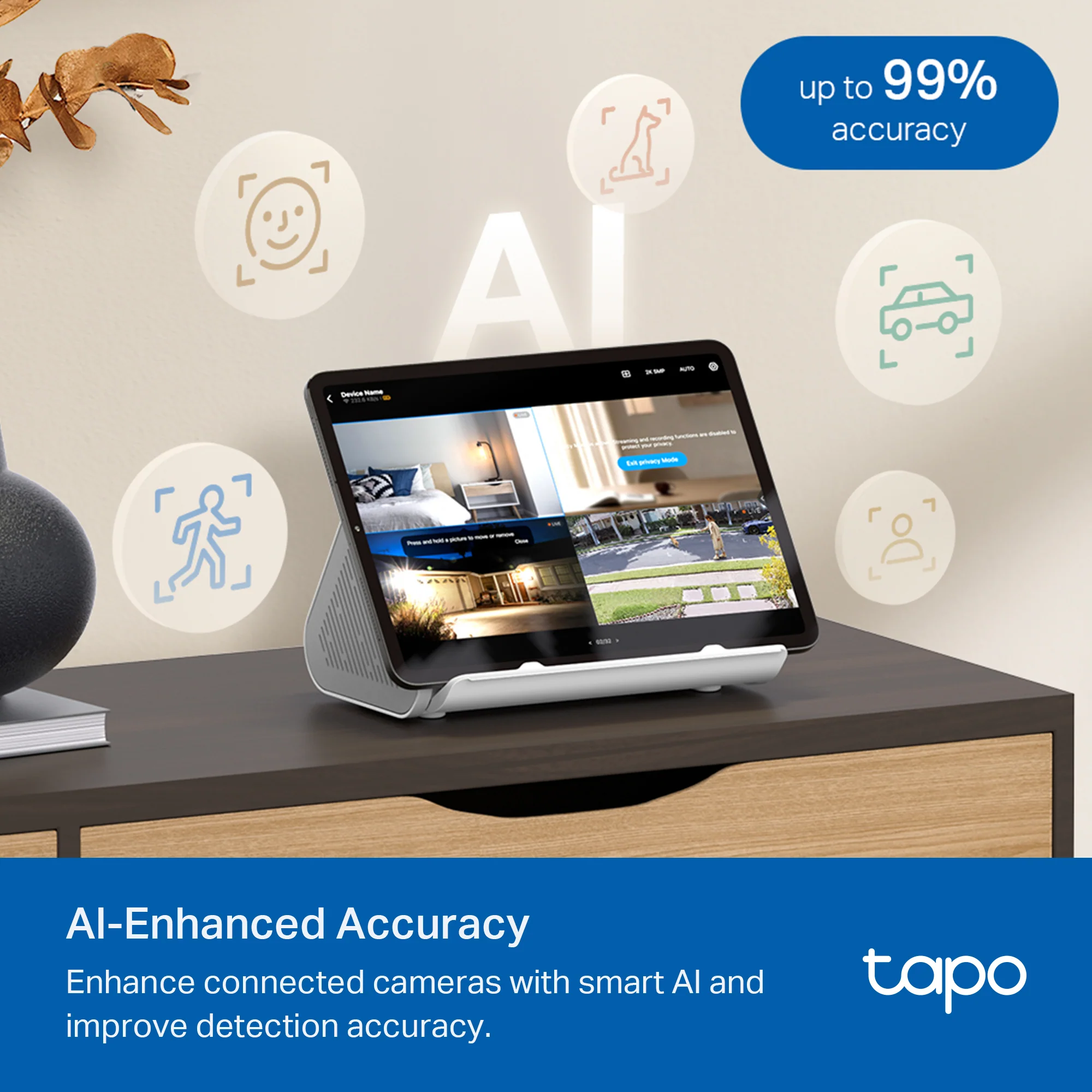 Smart HomeBase All-in-One Security Solution, Tapo H500 - Image 4