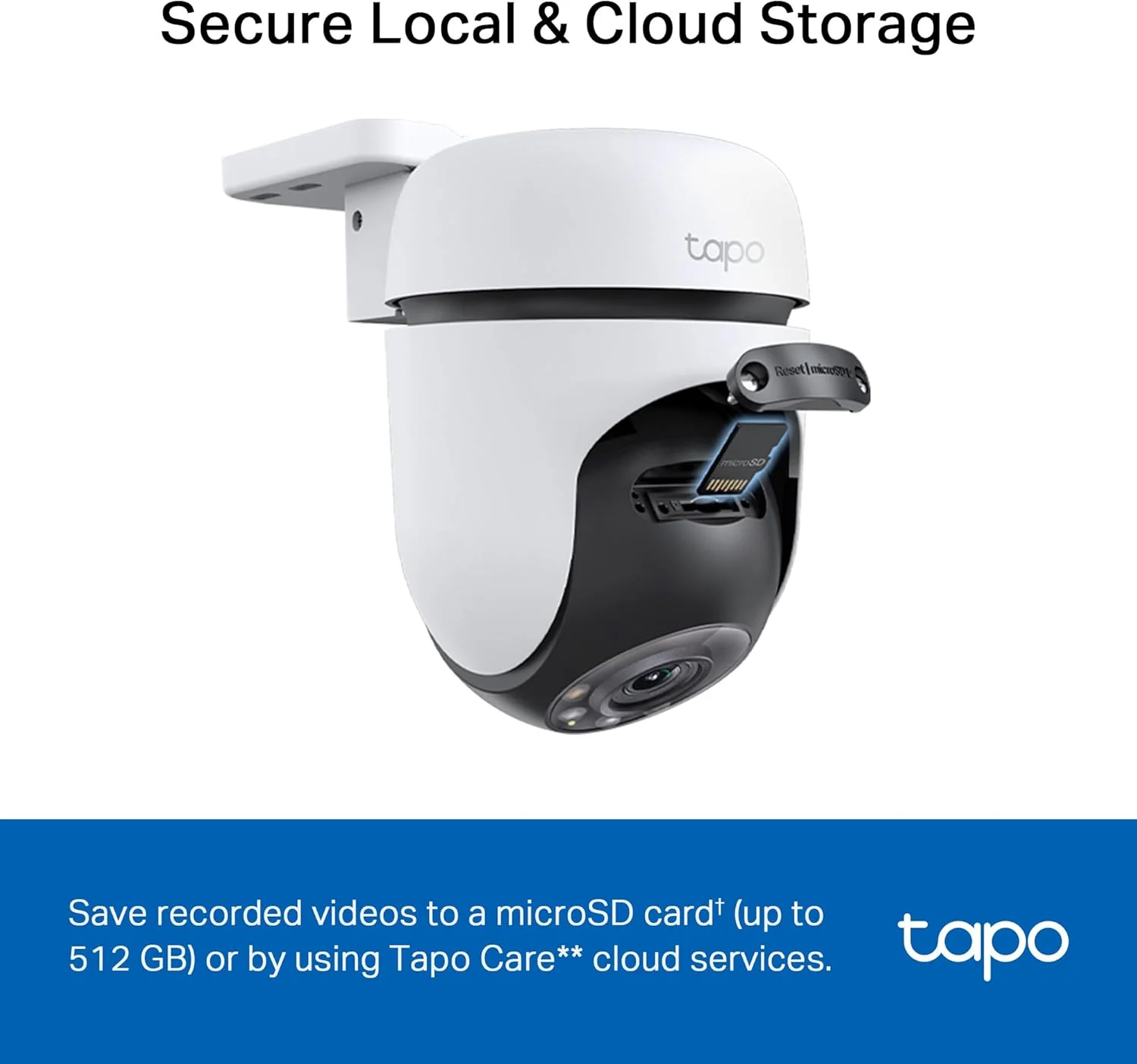 Pan/Tilt 2K IP65 Outdoor Security Camera, Tapo C510W - Image 4