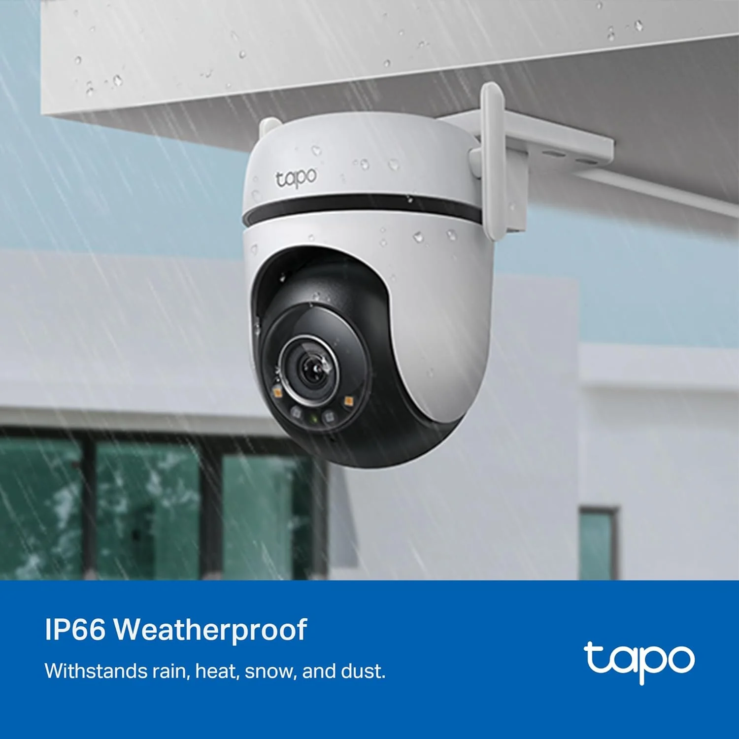 Pan/Tilt 2K+ IP66 Outdoor Security Camera, Tapo C520WS - Image 11