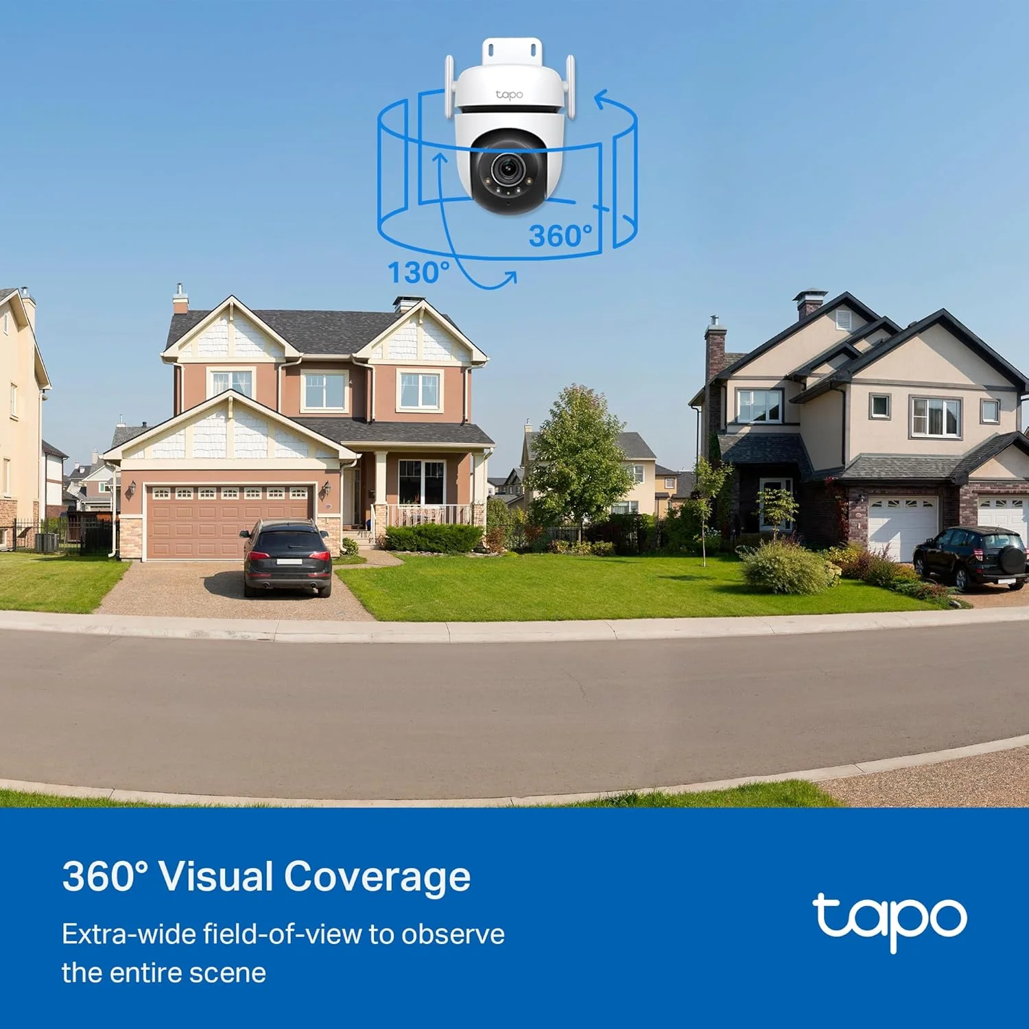 Pan/Tilt 2K+ IP66 Outdoor Security Camera, Tapo C520WS - Image 3