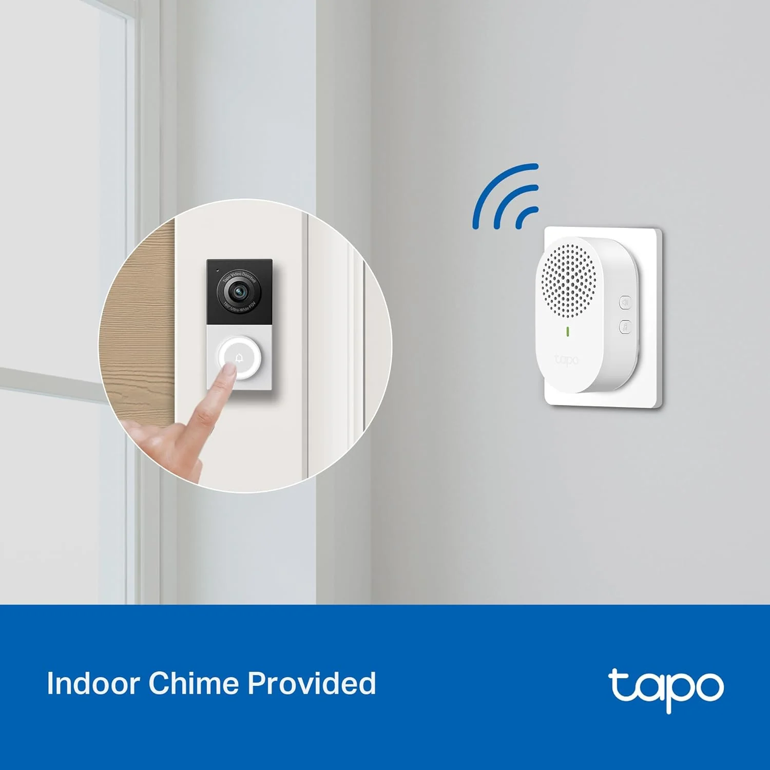 2K IP65 Smart Doorbell, Tapo D130 - Image 6
