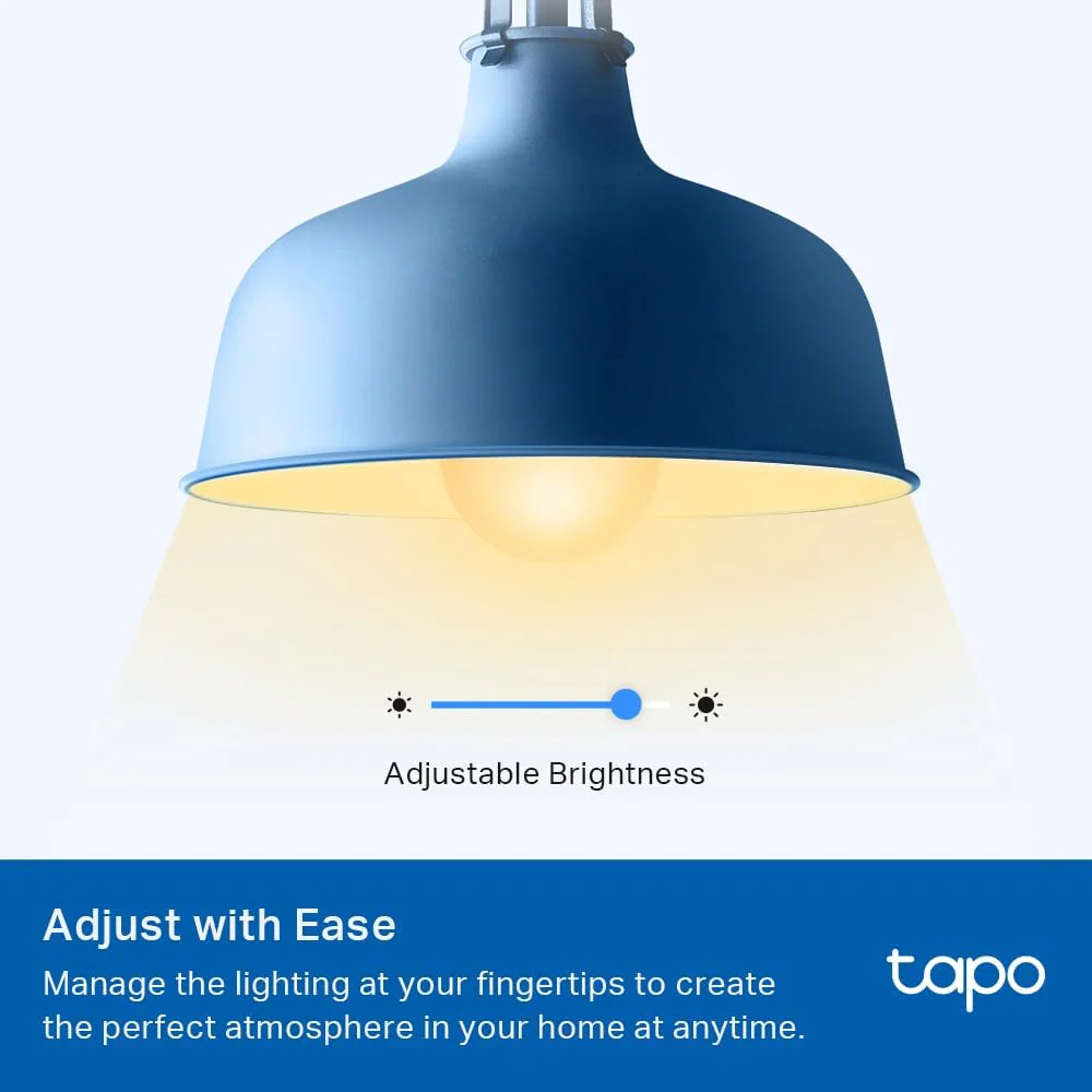 Smart Dimmable Light Bulb, 2700K, Tapo L510E(4-Pack) - Image 5