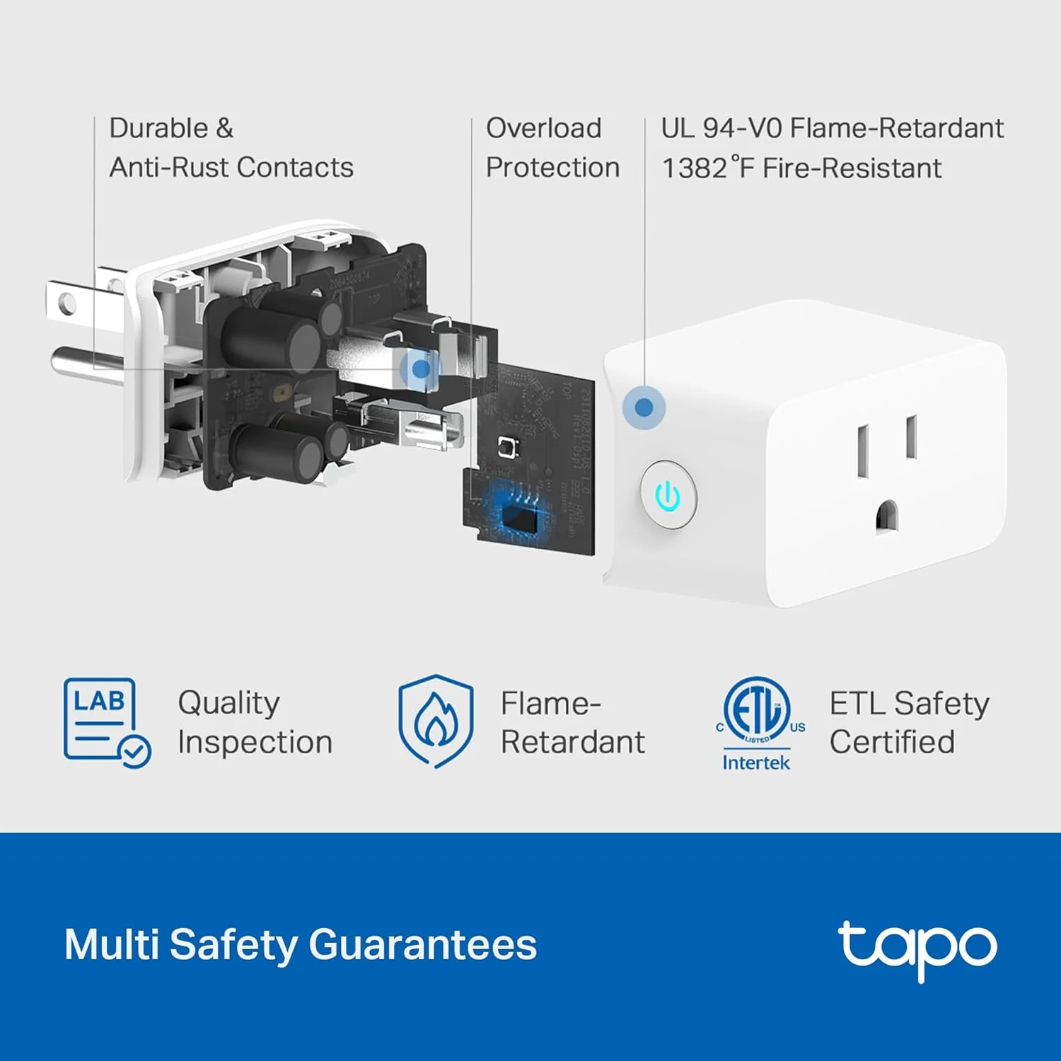 Matter-Certified Energy Monitoring Smart Plug Mini, Tapo P110M(4-Pack) - Image 9