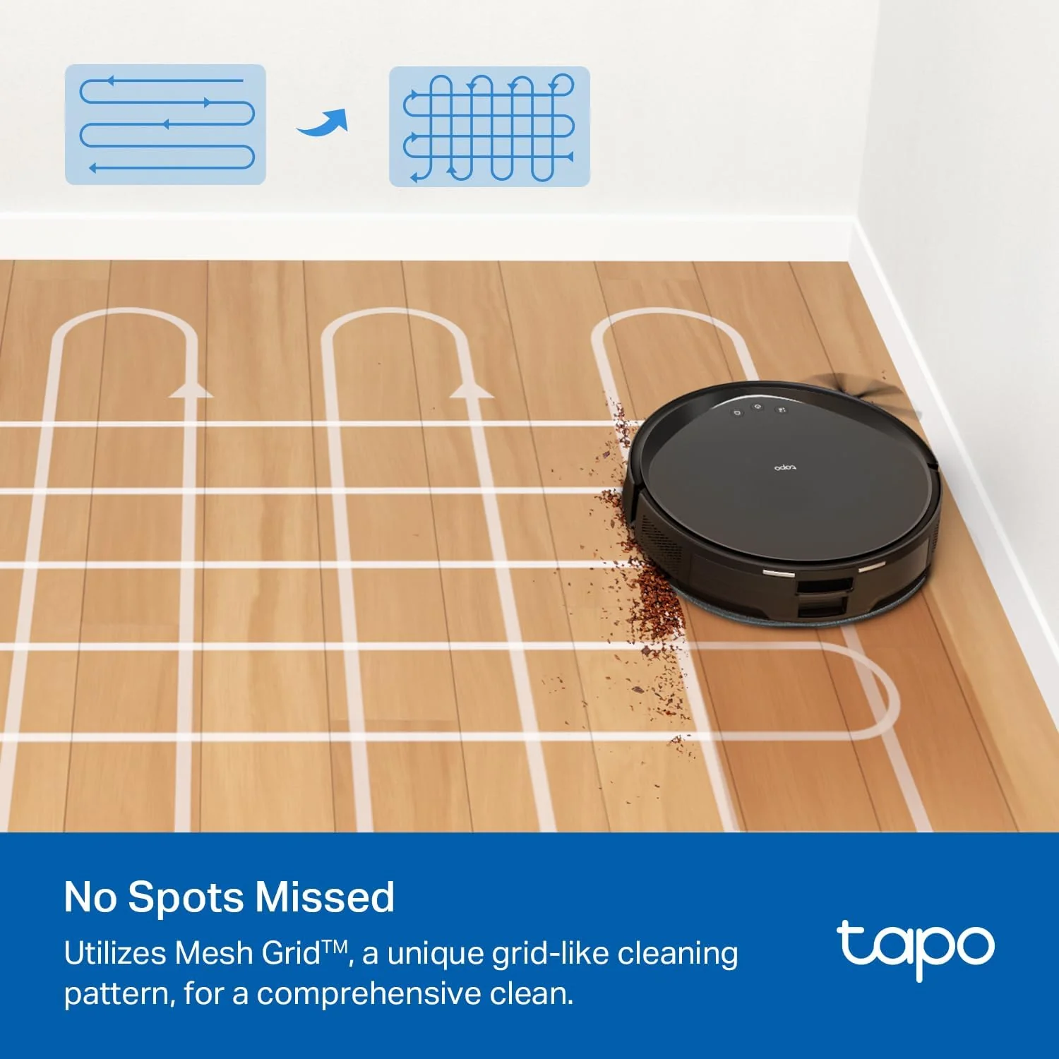 MagSlim LiDAR Robot Vacuum & Mop with Auto-Empty Dock, Tapo RV20 MAX Plus - Image 8