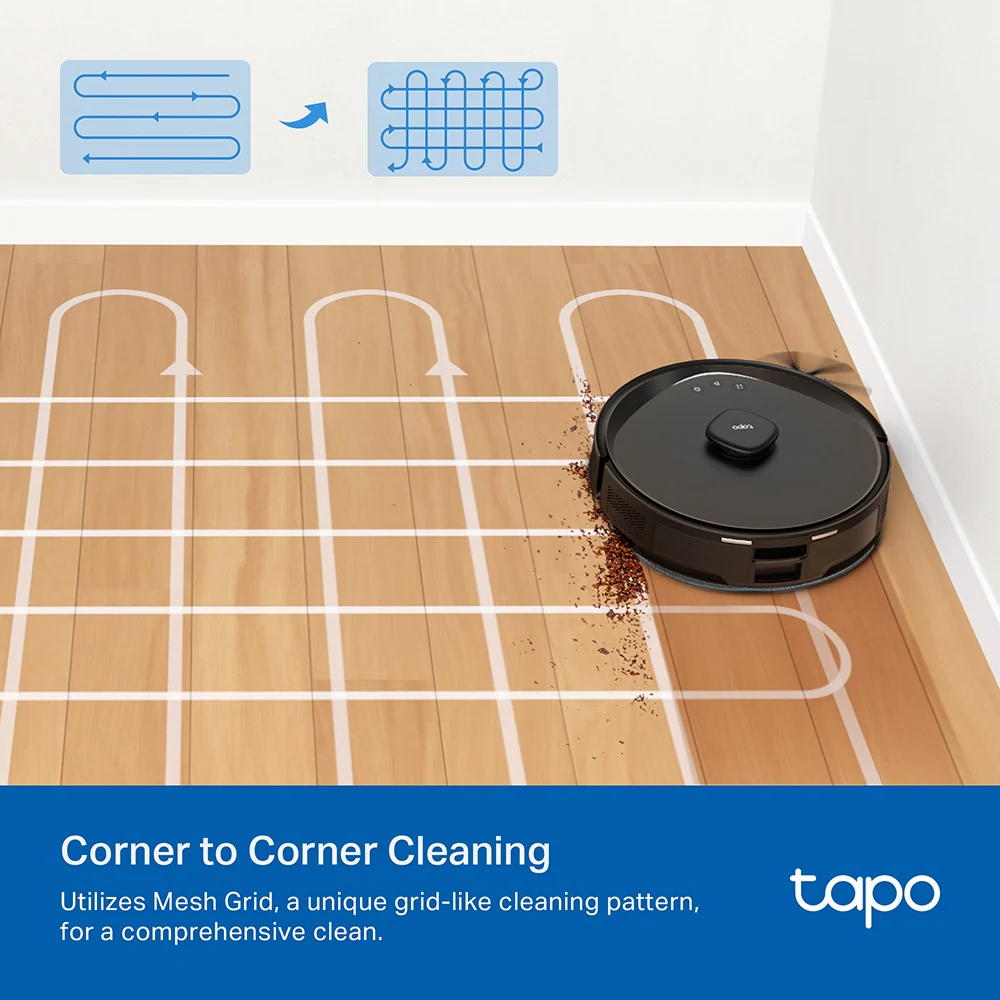 LiDAR Robot Vacuum & Mop with Auto-Empty Dock, Tapo RV30 MAX Plus - Image 6