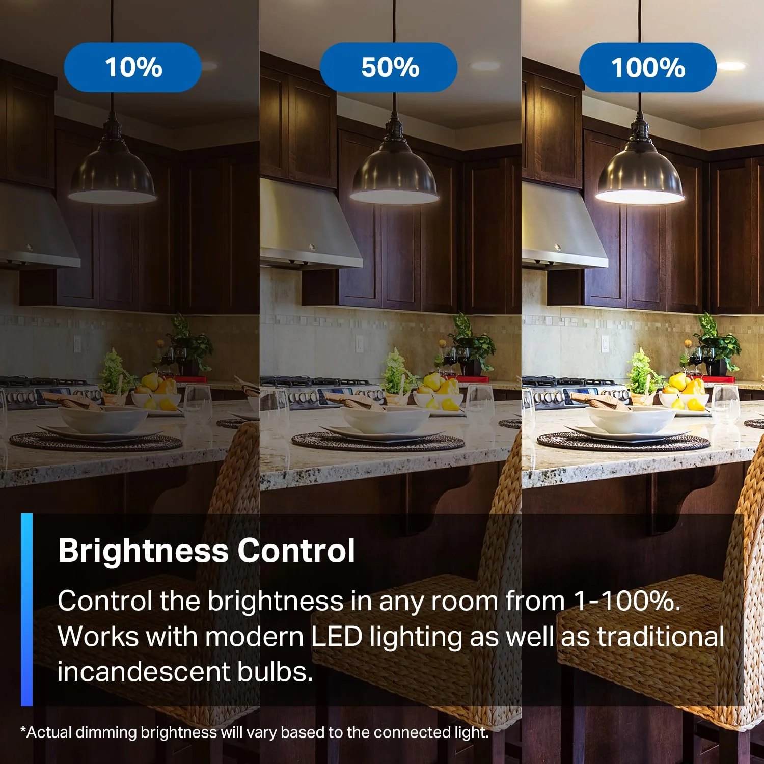 Matter-Certified Single Pole Smart Dimmable Switch White, Tapo S505D (2-pack) - Image 4