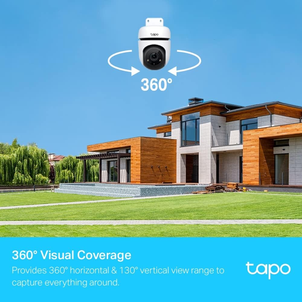 Pan/Tilt 1080P Outdoor Camera, Tapo C500 - Image 5