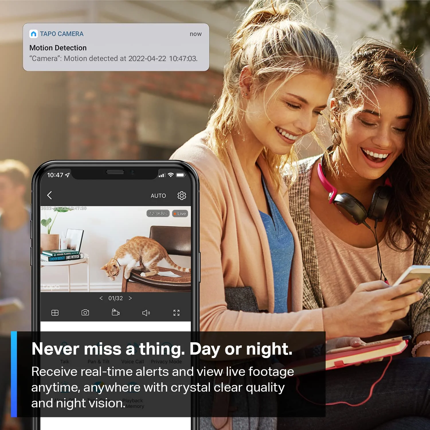 Pan/Tilt 1080P Indoor Security Camera, Tapo C200 - Image 6