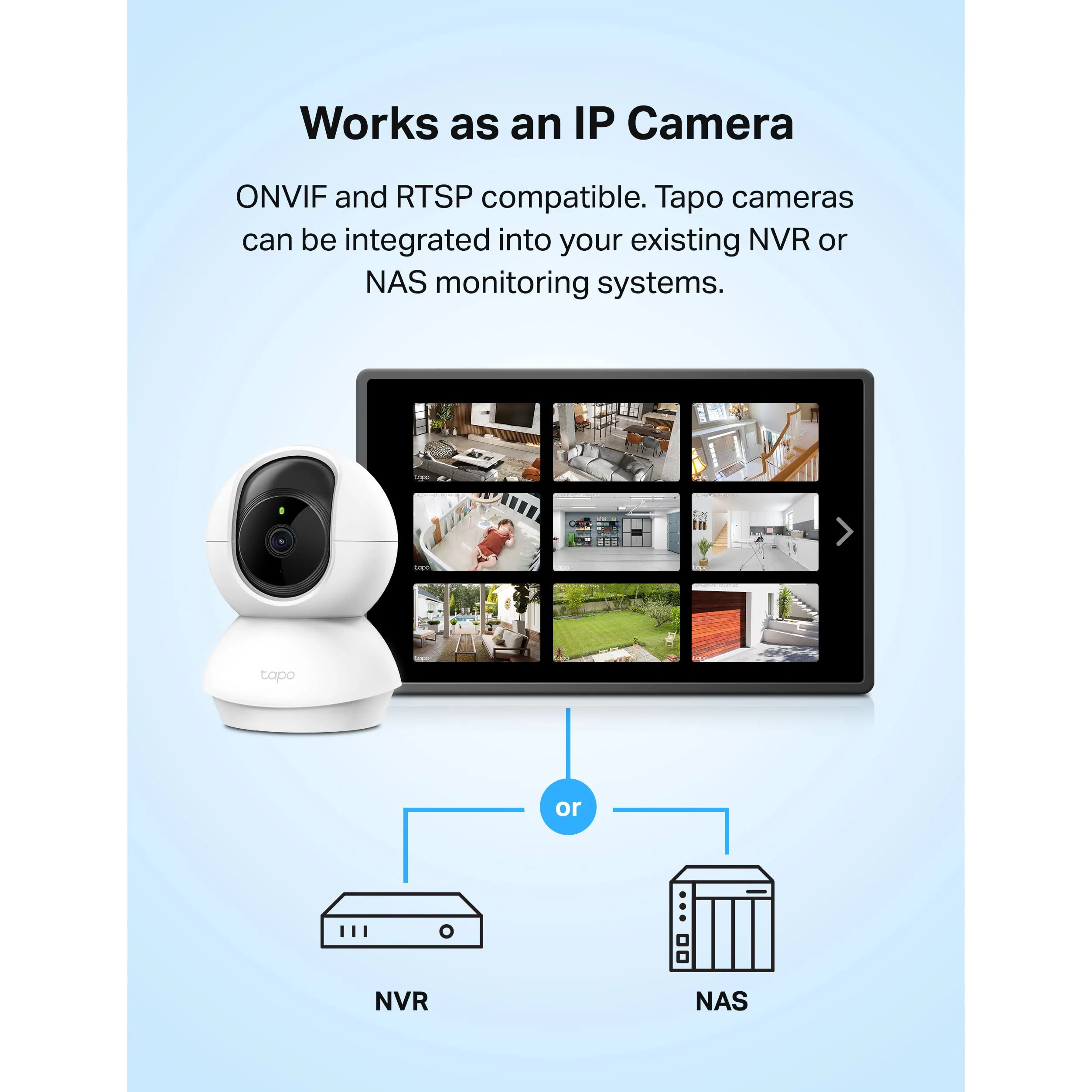 Pan/Tilt 1080P Indoor Security Camera, Tapo C200 - Image 7