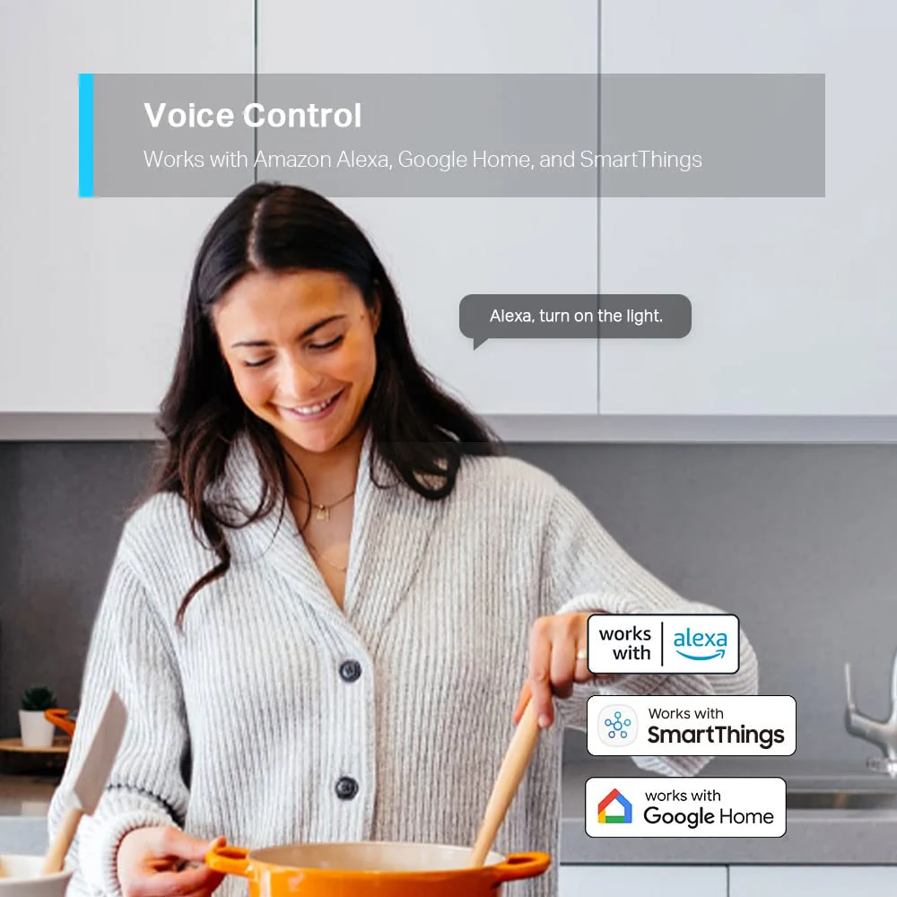 Single Pole Smart Dimmable Switch White, Tapo S500D - Image 4