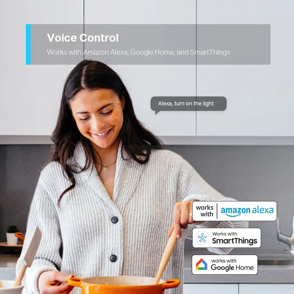 Single Pole Smart Light Switch White, Tapo S500 - Image 3