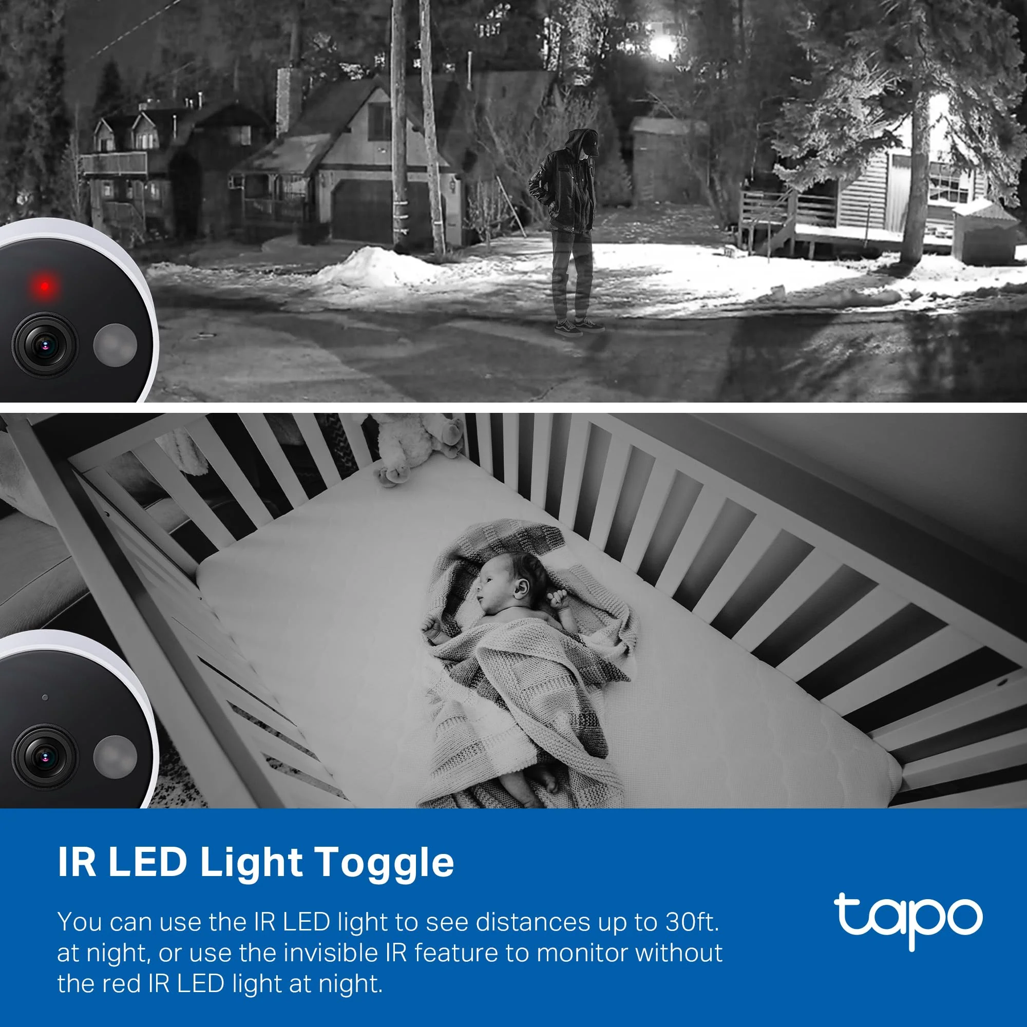 2K QHD Indoor/Outdoor Security Camera, Tapo C120 - Image 4
